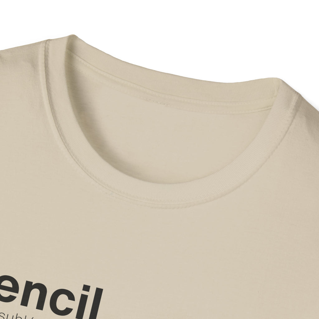 Pencil Definition Funny Office T-Shirt
