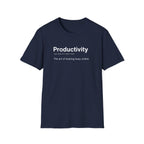 Productivity Definition Funny Work T-Shirt