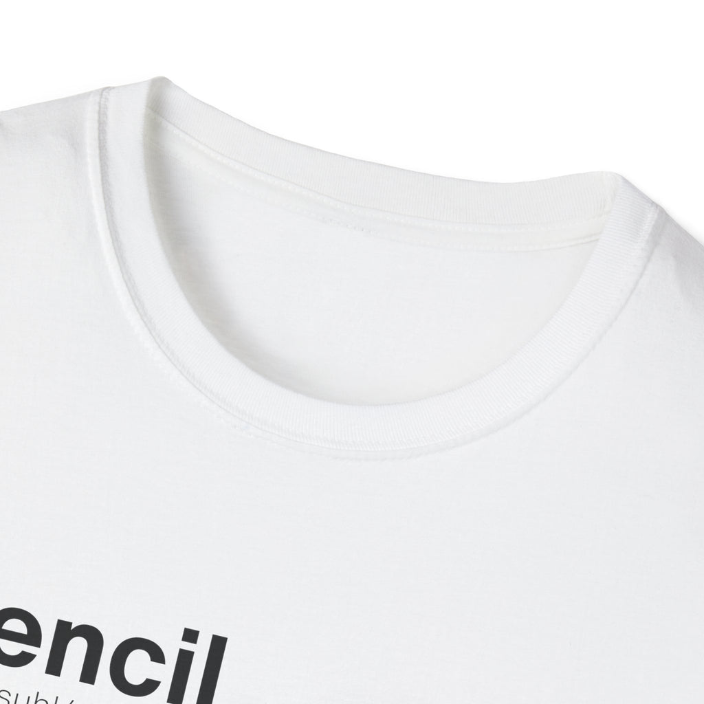 Pencil Definition Funny Office T-Shirt