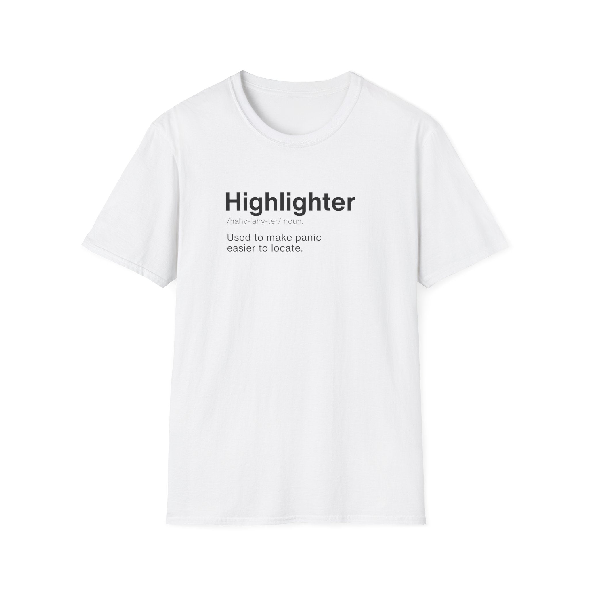 Highlighter Definition Funny Workplace T-Shirt