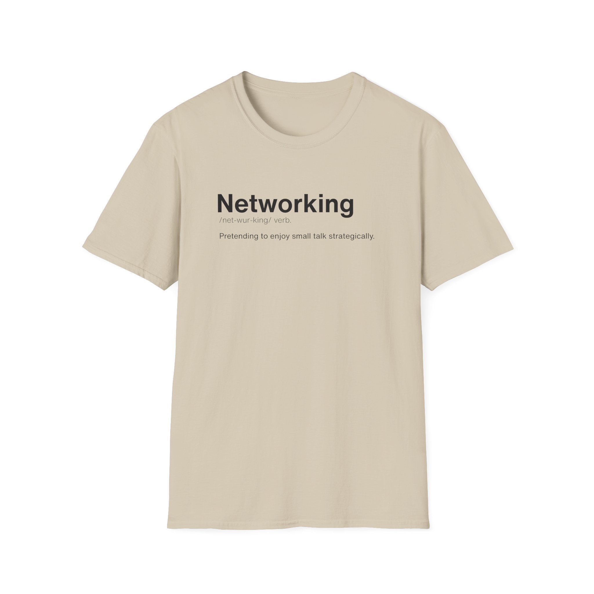 Networking Definition Sarcastic T-Shirt
