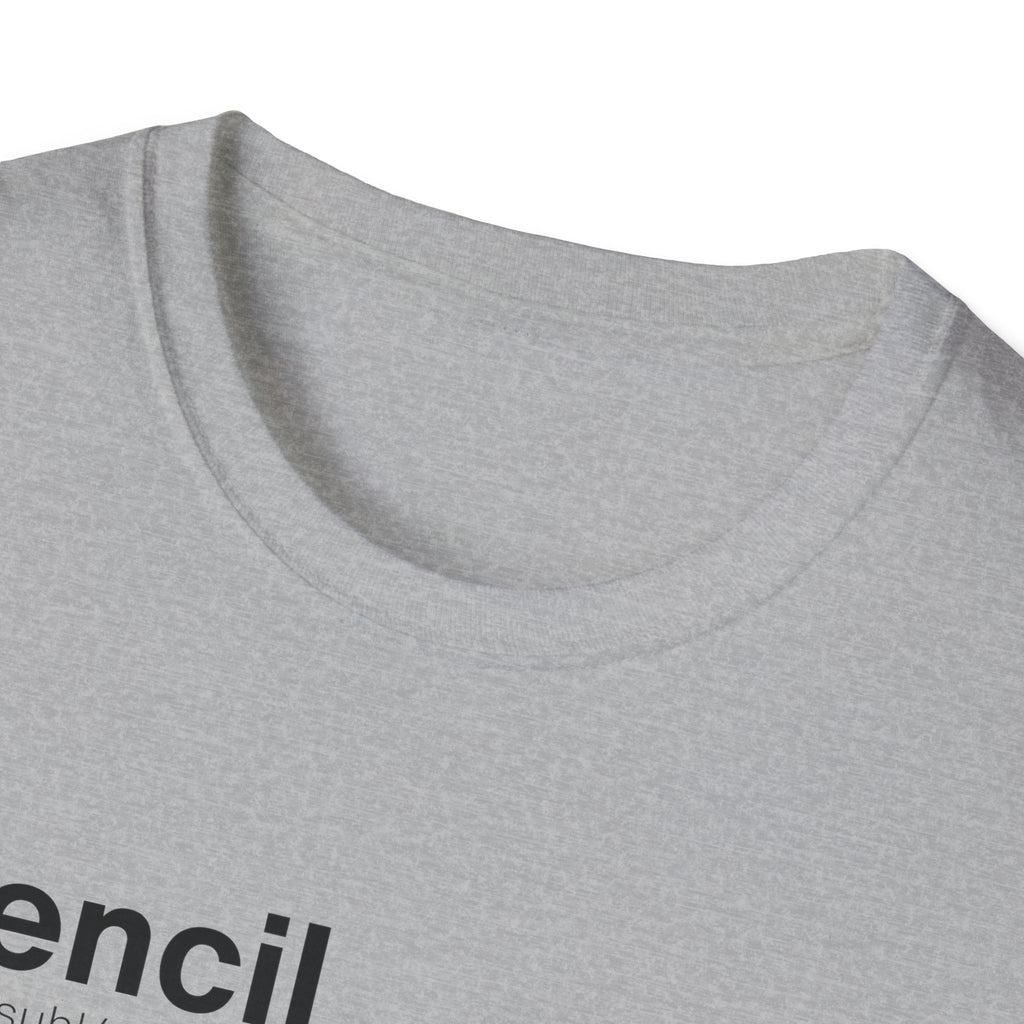 Pencil Definition Funny Office T-Shirt