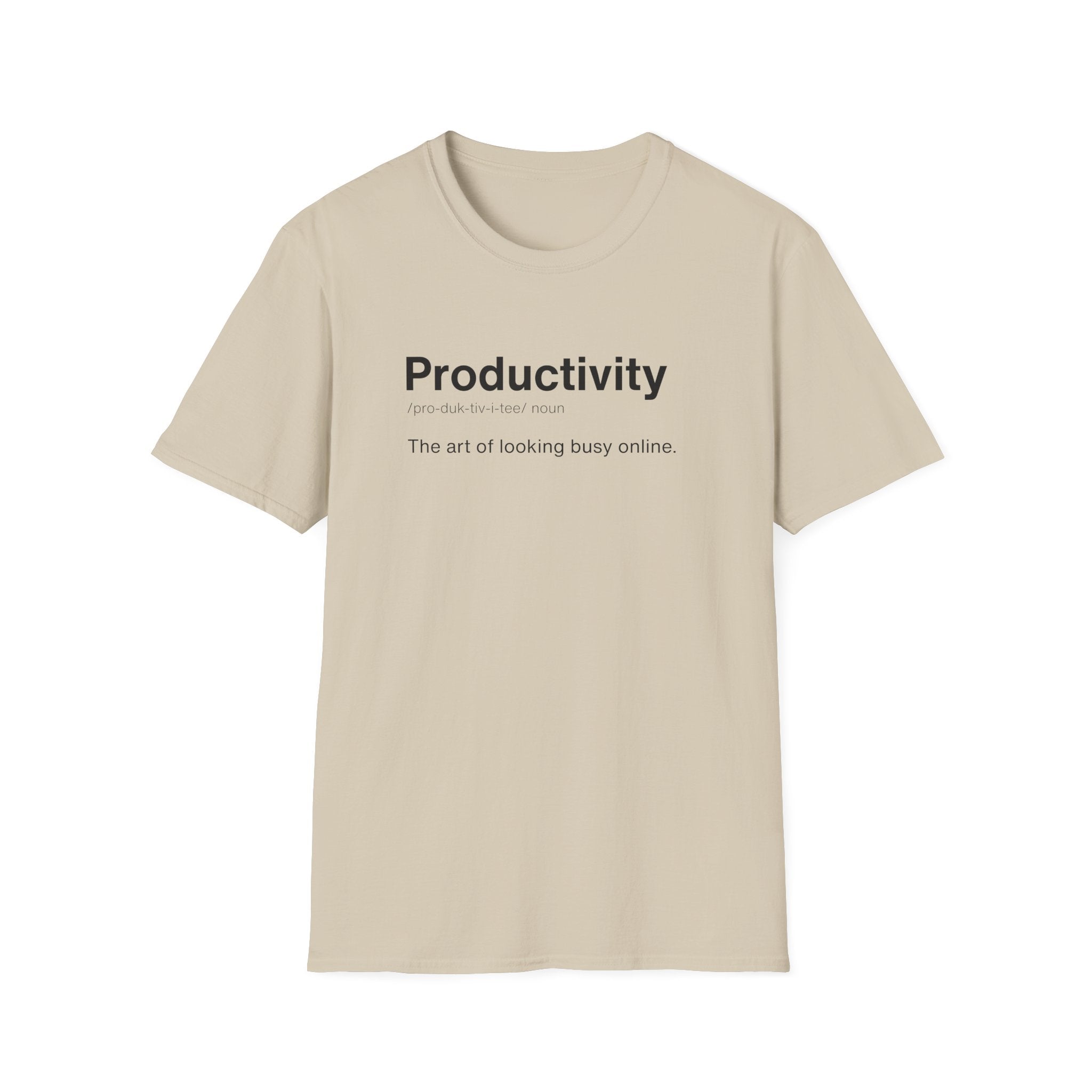 Productivity Definition Funny Work T-Shirt