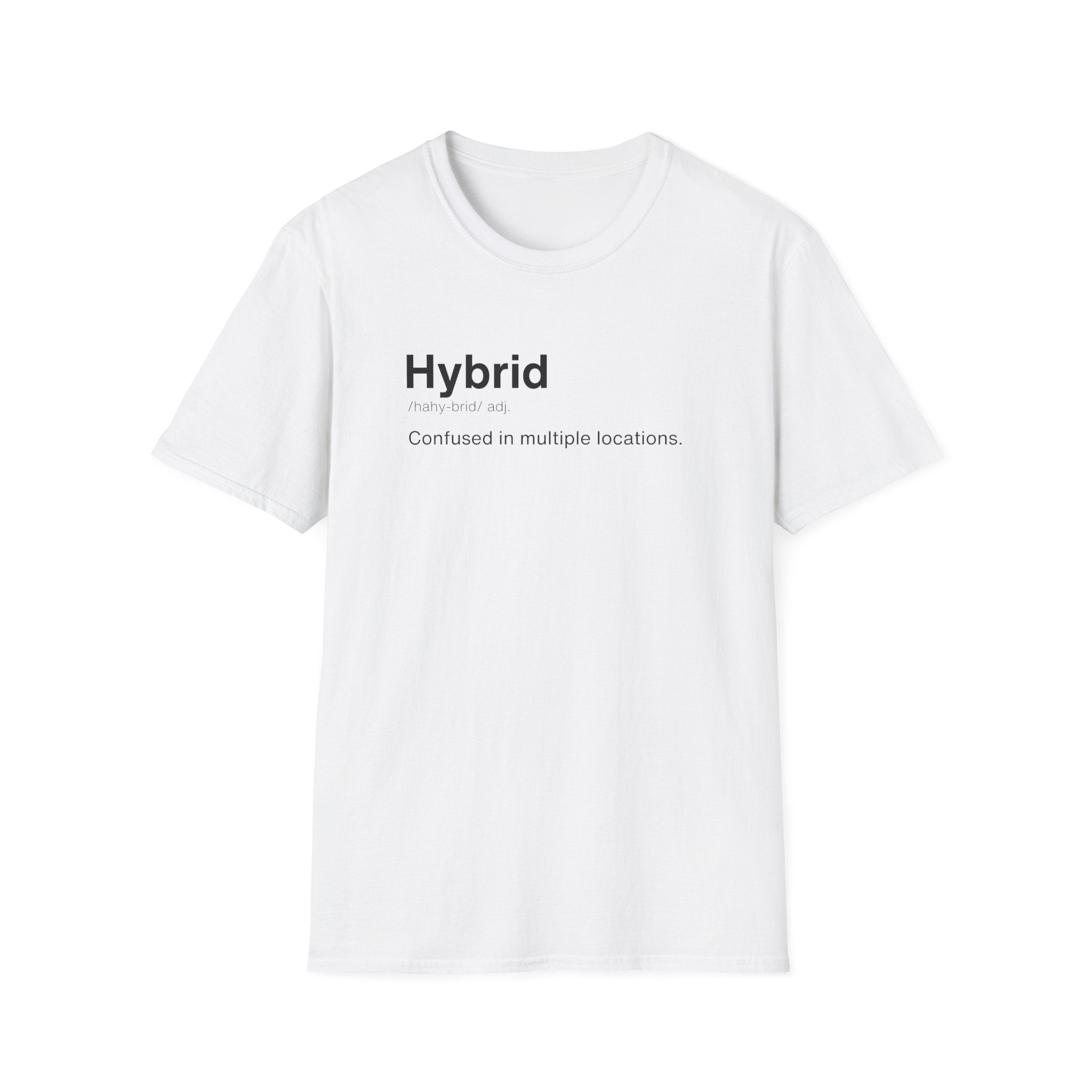 Hybrid Work Definition Humor T-Shirt
