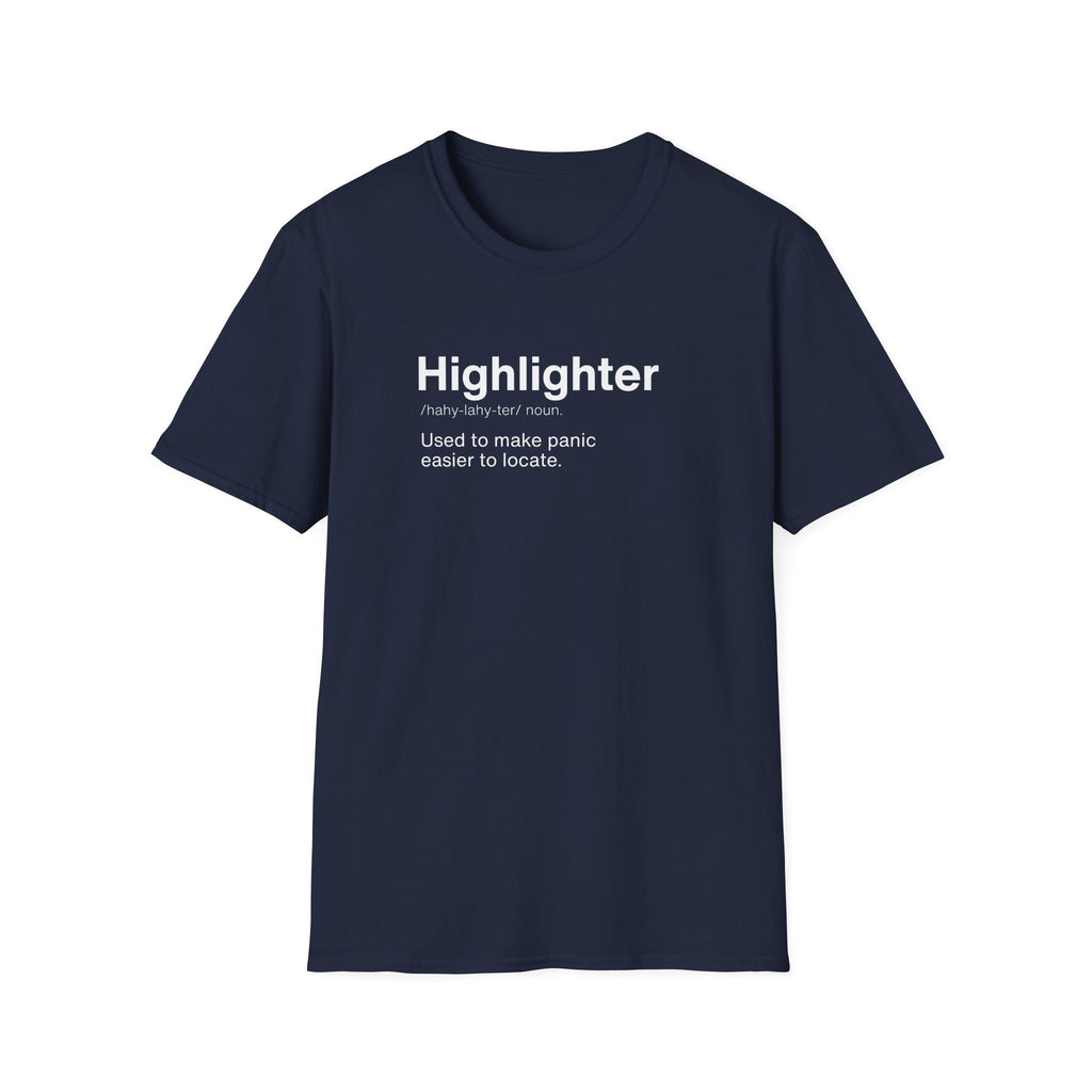 Highlighter Definition Funny Workplace T-Shirt