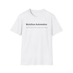 Workflow Automation Definition Humor T-Shirt