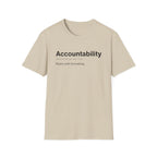 Accountability Definition Work T-Shirt