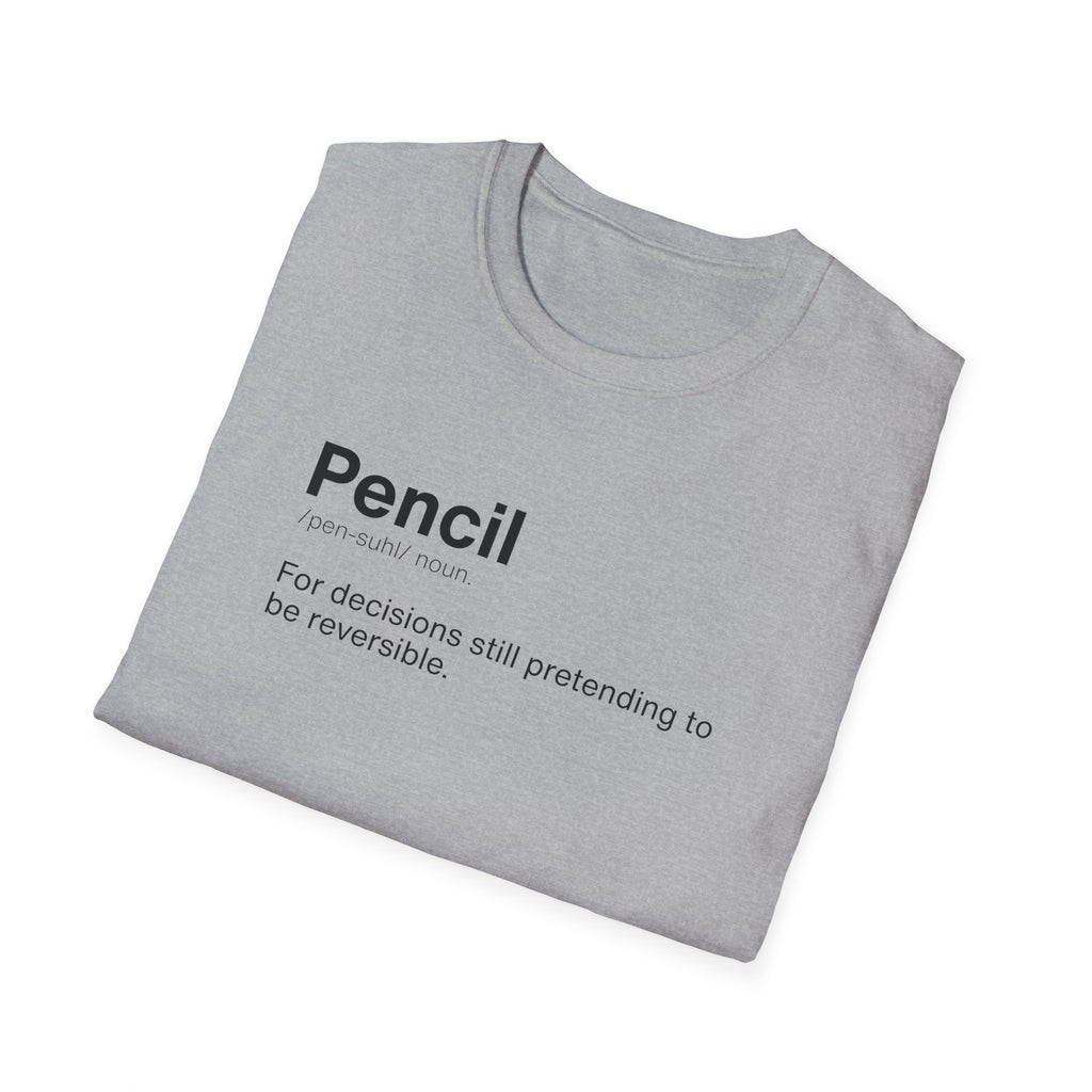 Pencil Definition Funny Office T-Shirt