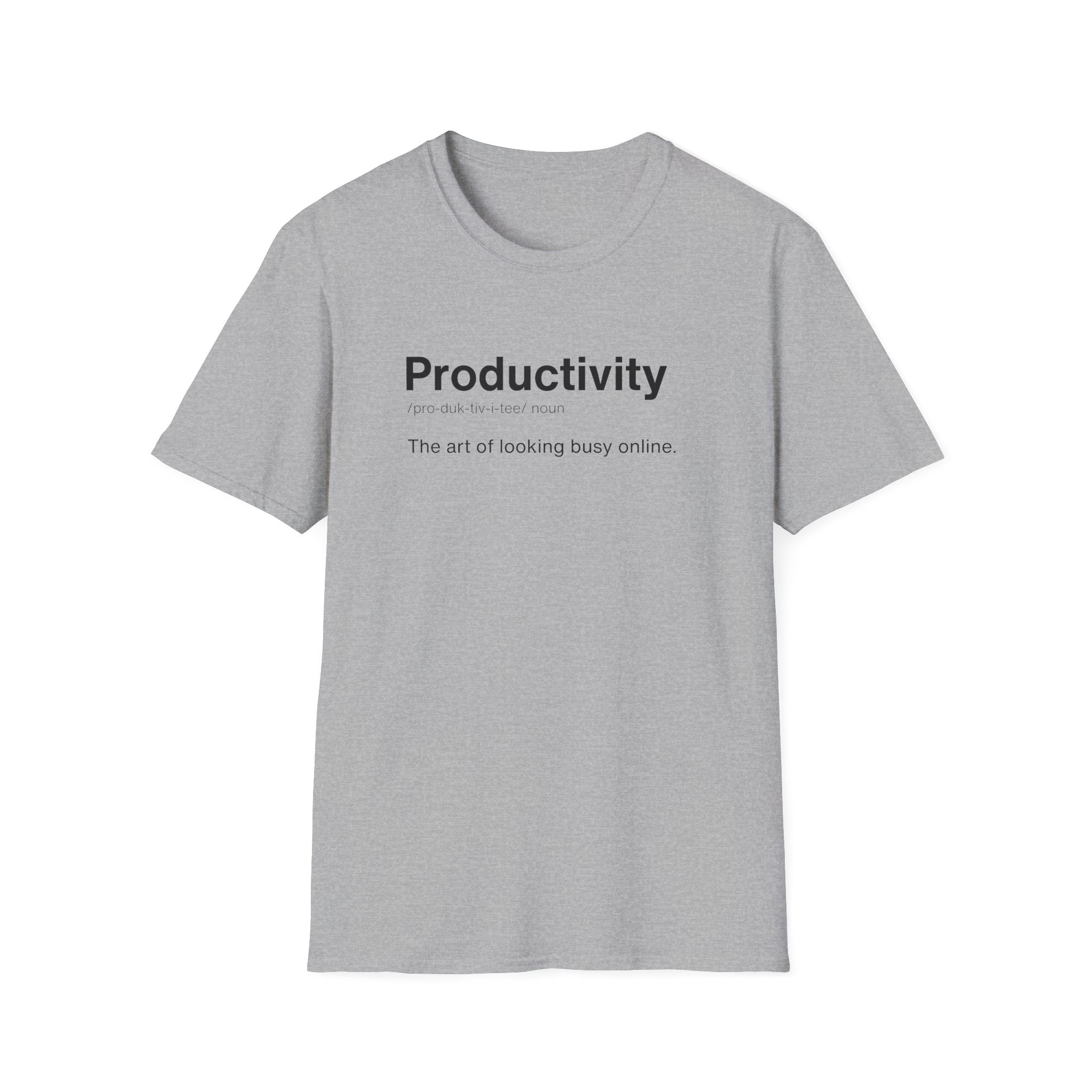 Productivity Definition Funny Work T-Shirt