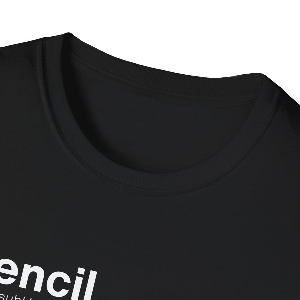 Pencil Definition Funny Office T-Shirt