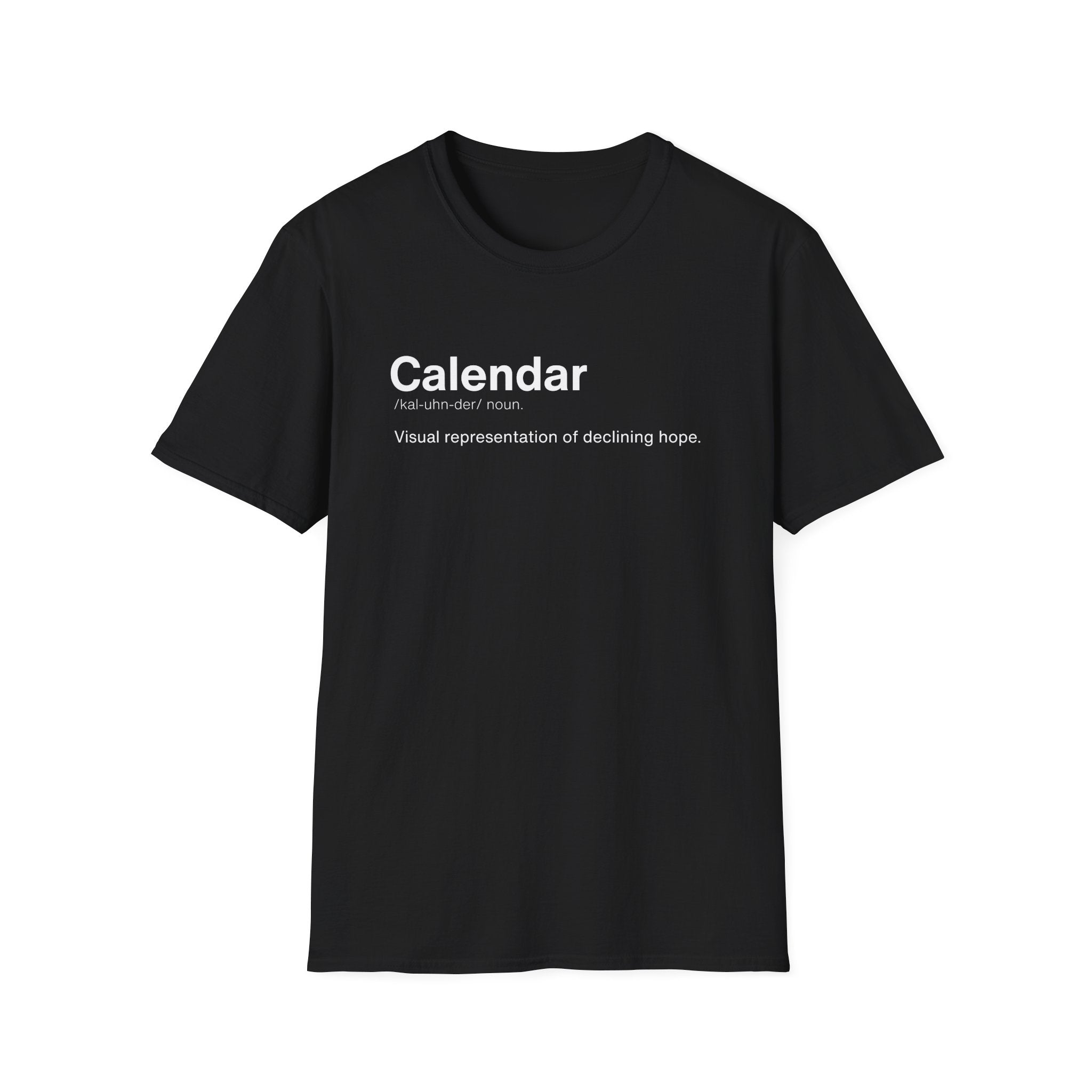 Calendar Definition Funny Work T-Shirt