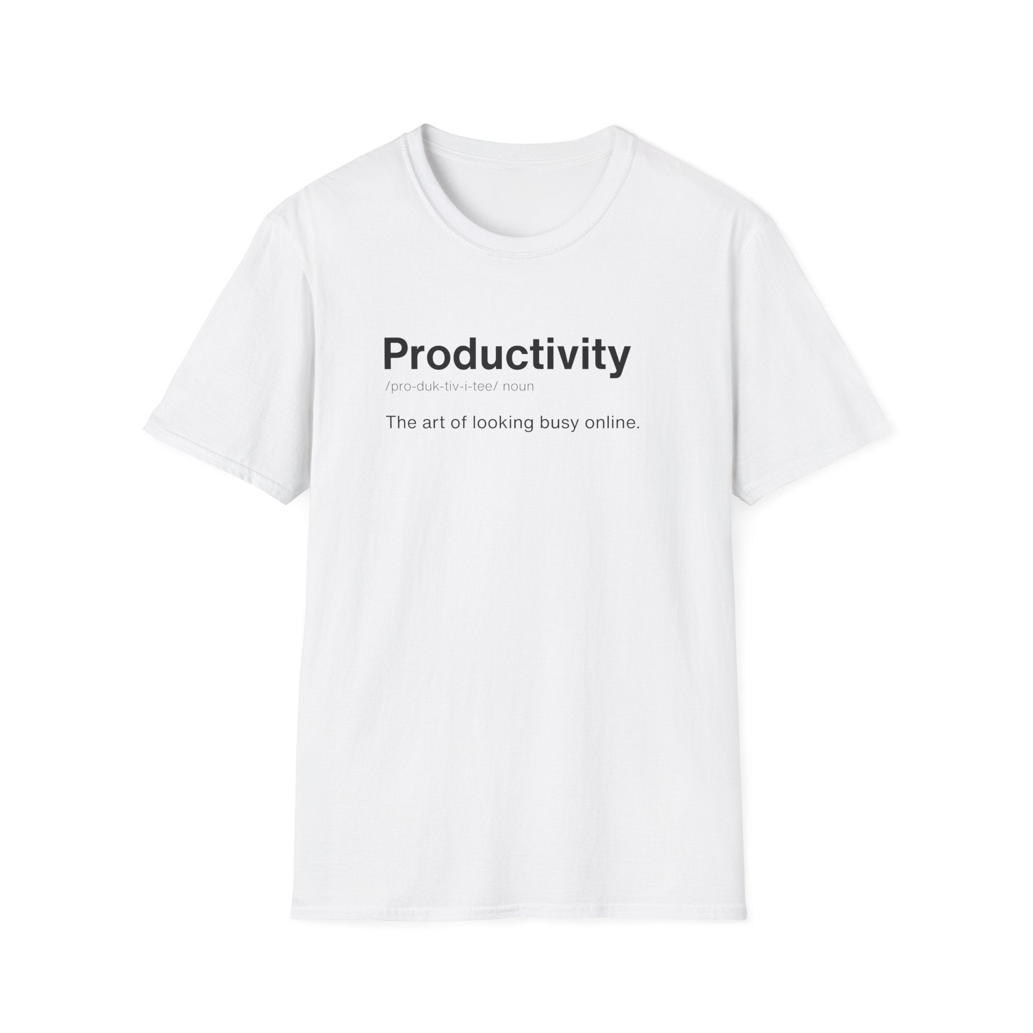 Productivity Definition Funny Work T-Shirt